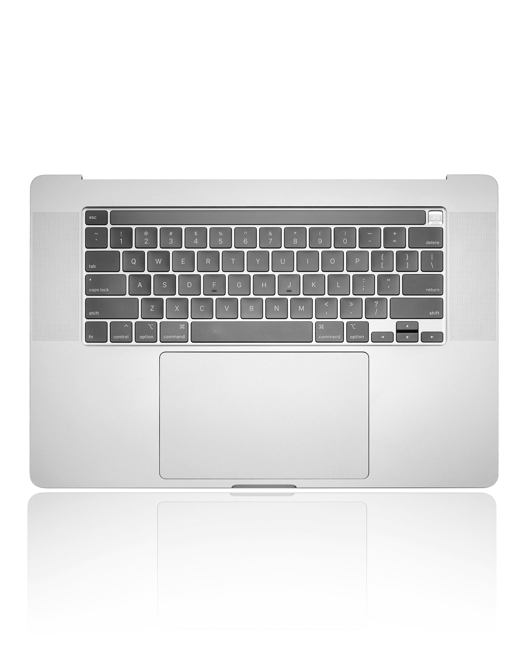 Top Case Assembly With Battery And Keyboard Compatible For MacBook Pro 16" (A2141 / Mid 2019) (US English) (Used OEM Pull: Grade New) (Silver)