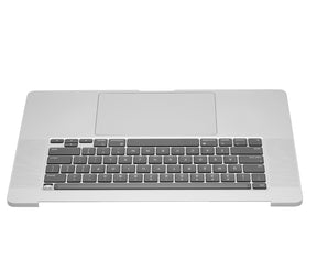 Top Case Assembly With Battery And Keyboard Compatible For MacBook Pro 16" (A2141 / Mid 2019) (US English) (Used OEM Pull: Grade New) (Silver)