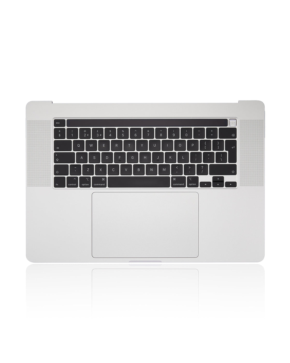 Top Case Assembly With Battery And Keyboard Compatible For MacBook Pro 16" (A2141 / Mid 2019) (UK English) (Used OEM Pull: Grade New) (Silver)