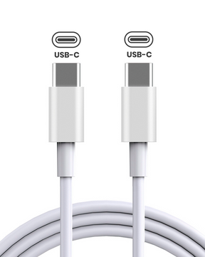 30W / 61W USB-C To USB-C Cable (6ft.) Compatible For MacBook / IMac / Mac (OEM Pull Grade: A)