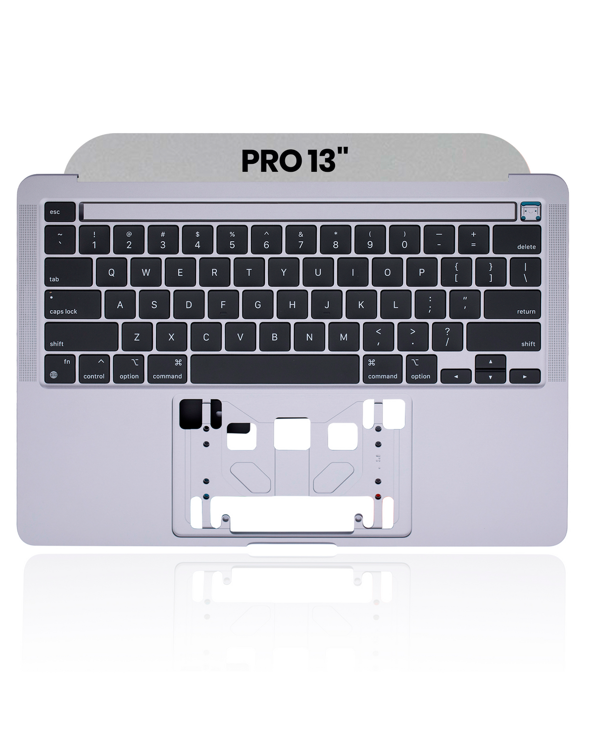 Top Case With Keyboard Compatible For MacBook Pro 13" (A2338 / Late 2020) (US English) (Space Gray)