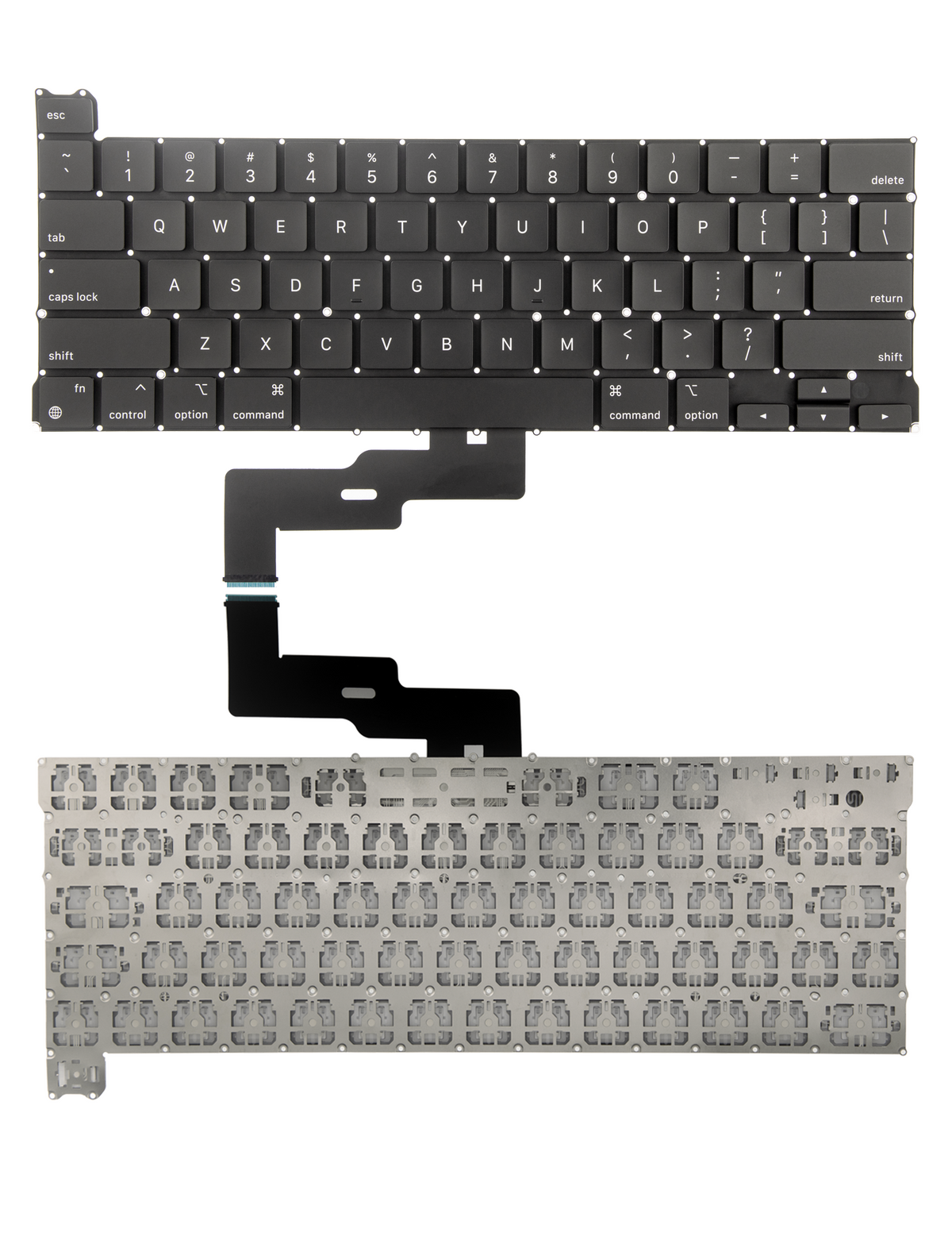 Keyboard Only Compatible For MacBook Pro 13" (A2338 / Late 2020, A2338 / Late 2023) (US English)