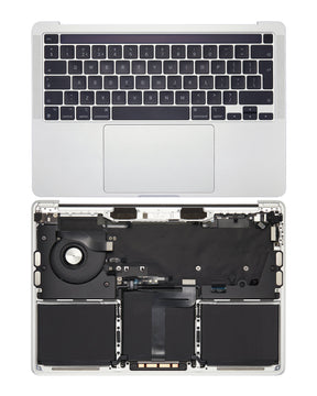 Top Case Assembly With Battery And Keyboard Compatible For MacBook Pro 13" (A2338 / Late 2020) (Silver) (UK Keyboard)