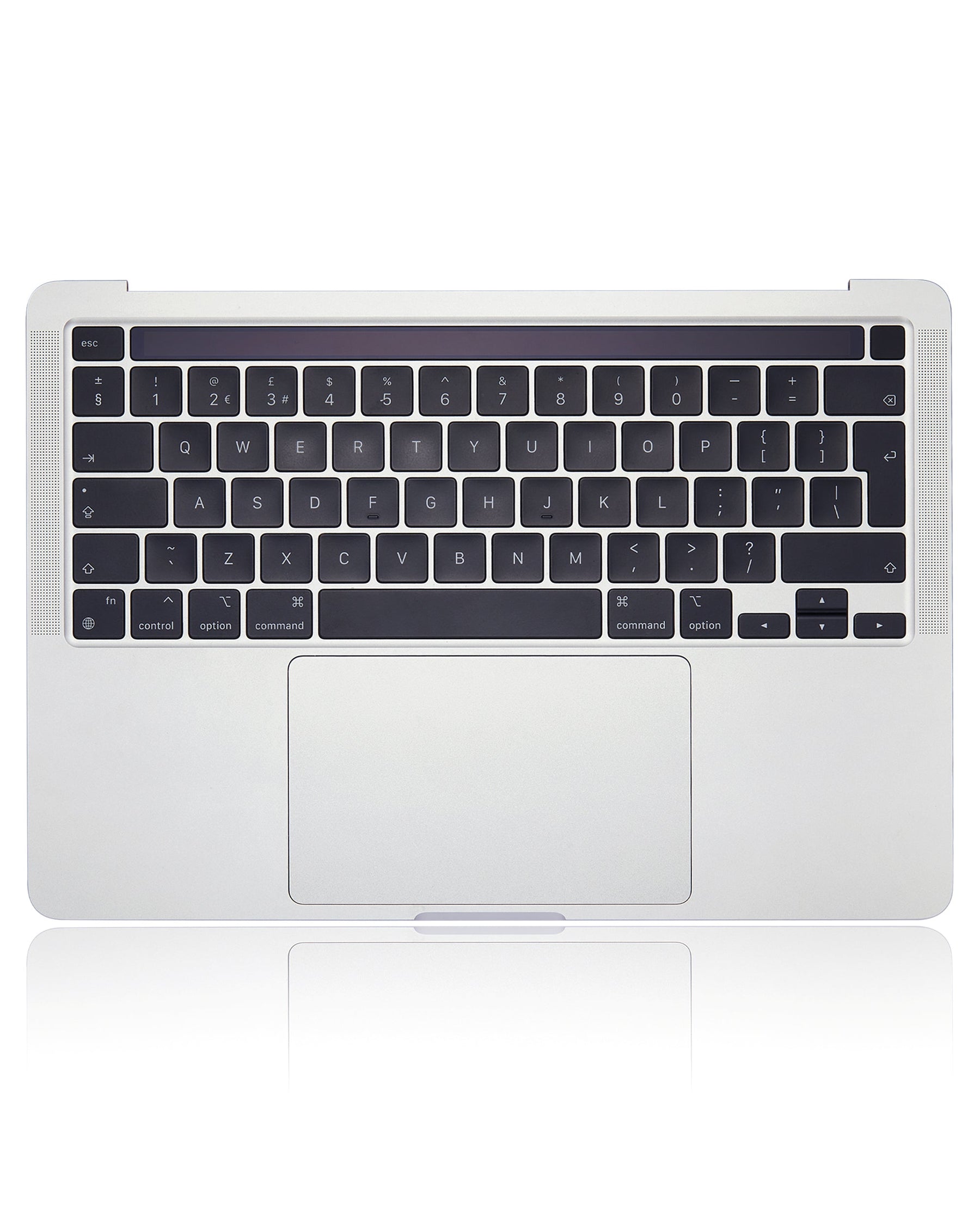 Top Case Assembly With Battery And Keyboard Compatible For MacBook Pro 13" (A2338 / Late 2020) (Silver) (UK Keyboard)