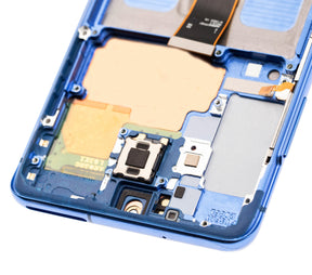 Replacement OLED Assembly With Frame Compatible For Samsung Galaxy S20 Plus 5G (Service Pack) (Aura Blue)