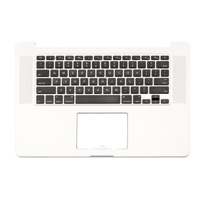 Top Case With Keyboard And Microphone Compatible For MacBook Pro 15" Retina (A1398 / Mid 2015) (US English) (Used OEM Pull: Grade A)