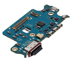 Charging Port Board With Sim Card Reader Compatible For Samsung Galaxy S22 5G Replacement (S901U) (US Version)
