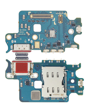Charging Port Board With Sim Card Reader Compatible For Samsung Galaxy S22 5G Replacement (S901B) (International Version)