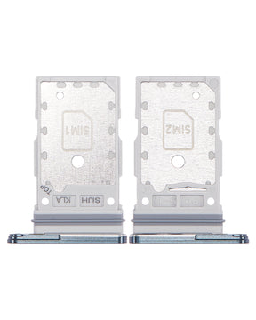 Dual Sim Card Tray Compatible For Samsung Galaxy S22 Ultra Replacement(Green)