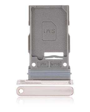 Single Sim Card Tray Compatible For Samsung Galaxy S22 5G / S22 Plus 5G Replacement by Macfactory.Store (Pink Gold)