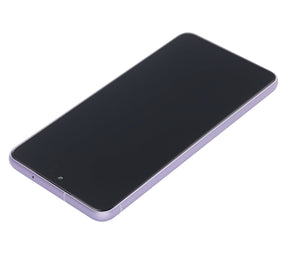 OLED Assembly With Frame Compatible For Samsung Galaxy S21 FE 5G Replacement(US & International Version) (Service Pack) (Lavender)
