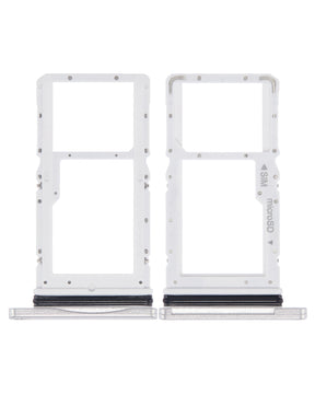 Sim Card Tray Replacement  Compatible For Samsung Galaxy Tab A7 10.4" (T505 / 2020) (Silver)