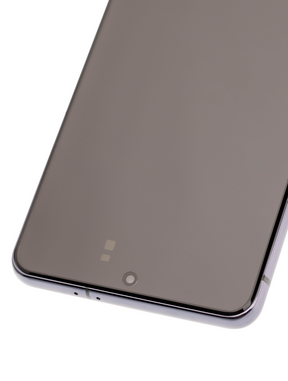 OLED Assembly With Frame Compatible For Samsung Galaxy S21 5G  Replacement (Refurbished) (Phantom Gray)