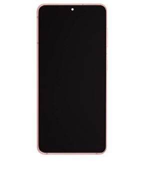 Replacement OLED Assembly With Frame Compatible For Samsung Galaxy S21 5G (Service Pack) (Phantom Pink)