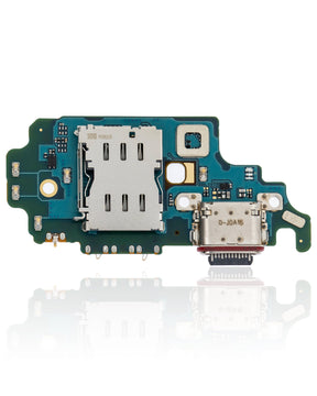 Charging Port Board With Sim Card Reader Compatible For Samsung Galaxy S21 Ultra 5G Replacement by Macfactory.Store (G998B) (International Version)