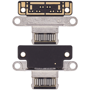 Charging Port Only Compatible For iPad Pro 11" (2018 / 2020 / 2021 / 2022) / Pro 12.9" (2018 / 2020 / 2021 / 2022) (Soldering Required) (Space Gray) (10 Pack)