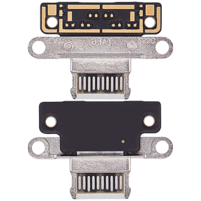 Charging Port Only Compatible For iPad Pro 11" (2018 / 2020 / 2021 / 2022) / Pro 12.9" (2018 / 2020 / 2021 / 2022) (Soldering Required) (Silver) (10 Pack)