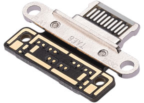 Charging Port Only Compatible For iPad Pro 11" (2018 / 2020 / 2021 / 2022) / Pro 12.9" (2018 / 2020 / 2021 / 2022) (Soldering Required) (Silver) (10 Pack)