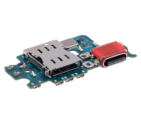 Charging Port Board With Sim Card Reader Compatible For Samsung Galaxy S23 5G Replacement(S911B) (International Version)