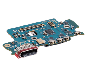 Charging Port Board With Sim Card Reader Compatible For Samsung Galaxy S23 5G Replacement (S911U) (US Version)