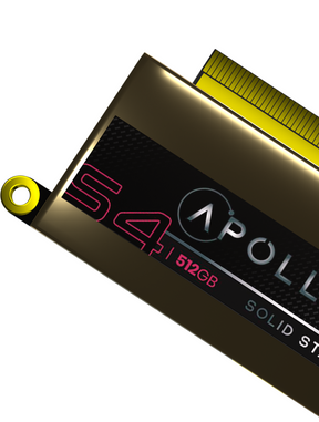 Apollo S4 512GB Mac SSD (NVMe PCIe Gen3x4) Compatible For MacBook Pro 13" Retina (A1708 / Late 2016 / Mid 2017)