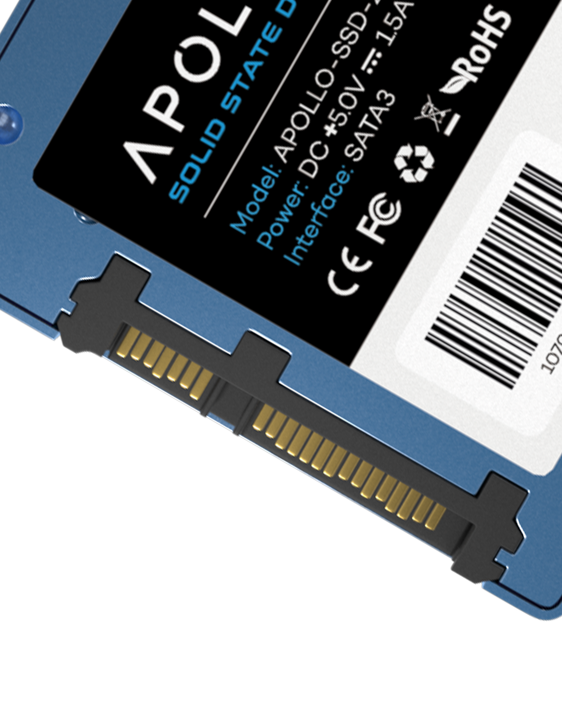 Apollo High Performance 2.5" SSD 3D TLC Nand 512GB