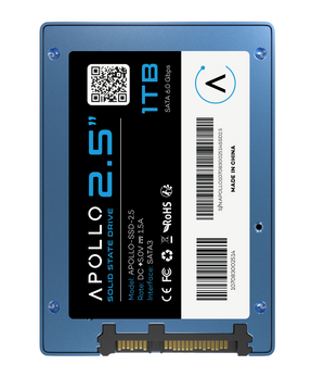 Apollo High Performance 2.5" SSD 3D TLC Nand 512GB