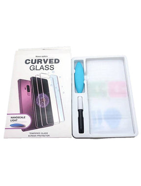 Replacement UV Tempered Glass With Glue Compatible For Samsung Galaxy S7 Edge (Case Friendly)