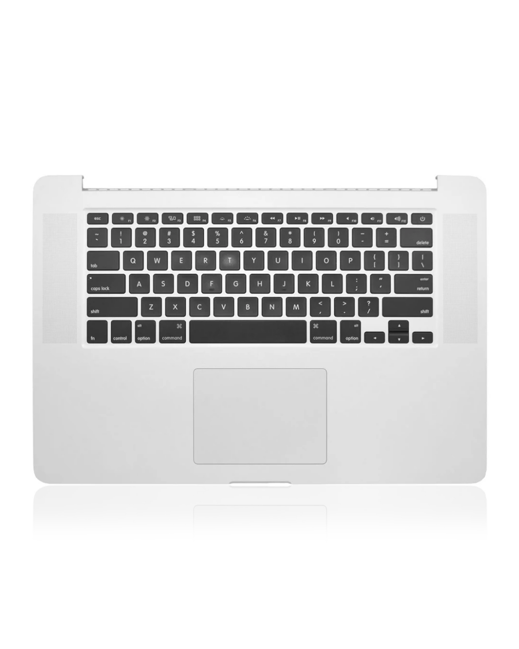 Top Case With Keyboard & Trackpad Compatible For MacBook Pro 15" Retina (A1398 / Late 2013 / Mid 2014) (UK English) (Used OEM Pull: Grade A)