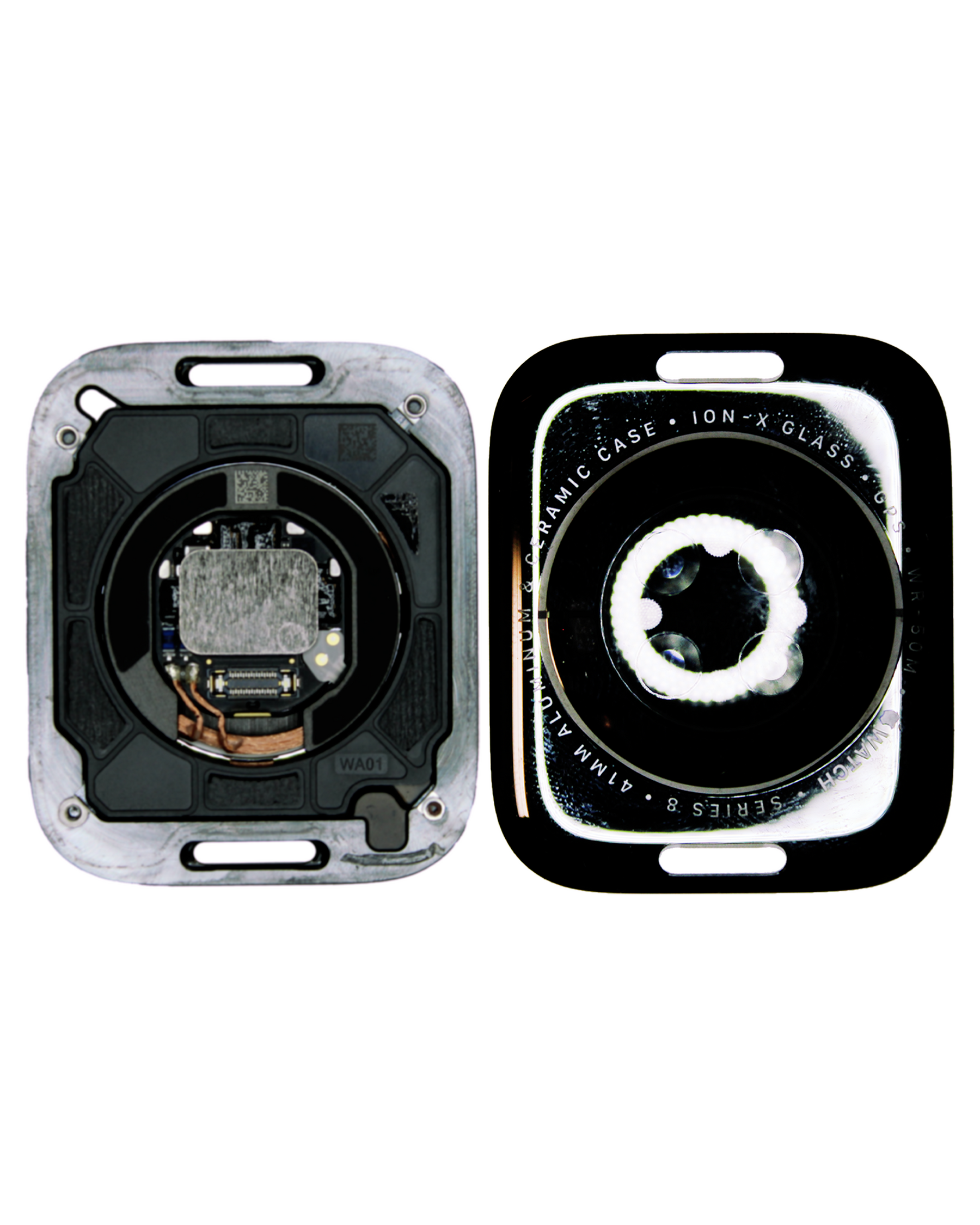 Housing Assembly Compatible For Watch Series 8 (41MM) (GPS Version) (Used OEM Pull: Grade A) (Aluminum/Midnight)