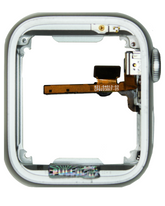 Housing Assembly Compatible For Watch Series 8 (41MM) (GPS Version) (Used OEM Pull: Grade B/C) (Aluminum/Silver)