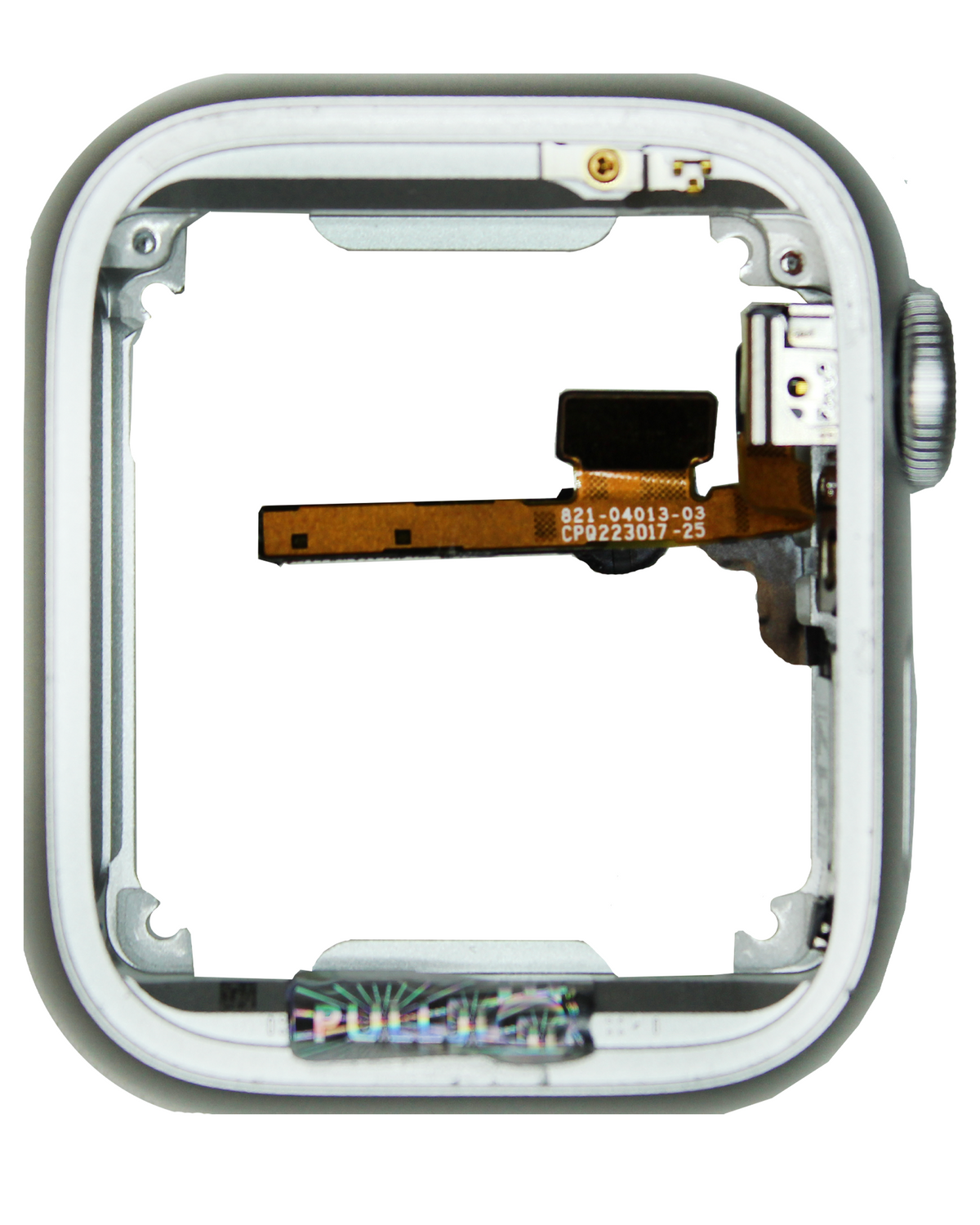 Housing Assembly Compatible For Watch Series 8 (41MM) (GPS Version) (Used OEM Pull: Grade A) (Aluminum/Silver)