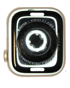 Housing Assembly Compatible For Watch Series 8 (41MM) (GPS Version) (Used OEM Pull: Grade A) (Aluminum/Starlight)