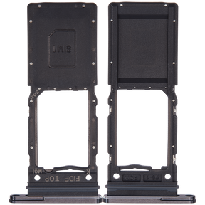 Replacement Single Sim Card Tray Compatible For Samsung Galaxy Z Fold 5 (F946) (Phantom Black)