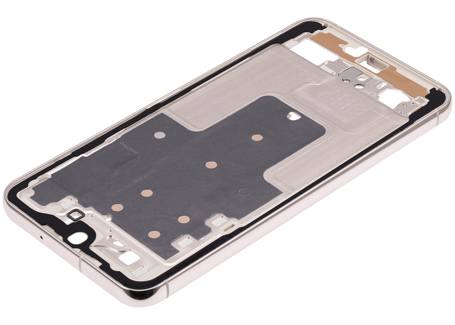 Mid-Frame Housing Compatible For Samsung Galaxy S23 Plus 5G  Replacement(US & International Version) (Cream)