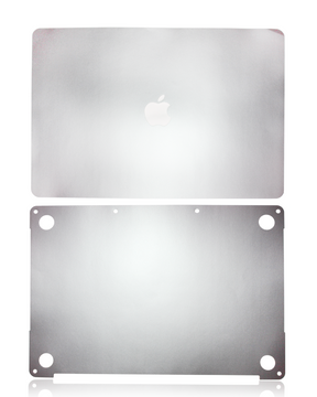 2 in 1 (Top and Bottom) Skin Compatible For MacBook Pro 13" (A1989 / Late 2018 / Early 2019) (A2159 / Mid 2019) (A1706 / Late 2016 / Mid 2017) (Space Gray)