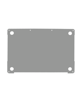 2 in 1 (Top and Bottom) Skin Compatible For MacBookPro 13" (A2251 / Mid 2020) (Space Gray)