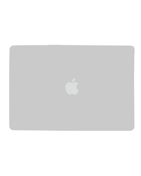 2 in 1 (Top and Bottom) Skin Compatible For MacBook Pro 13" (A2289 / Mid 2020) (Silver) duplicate 107070121375