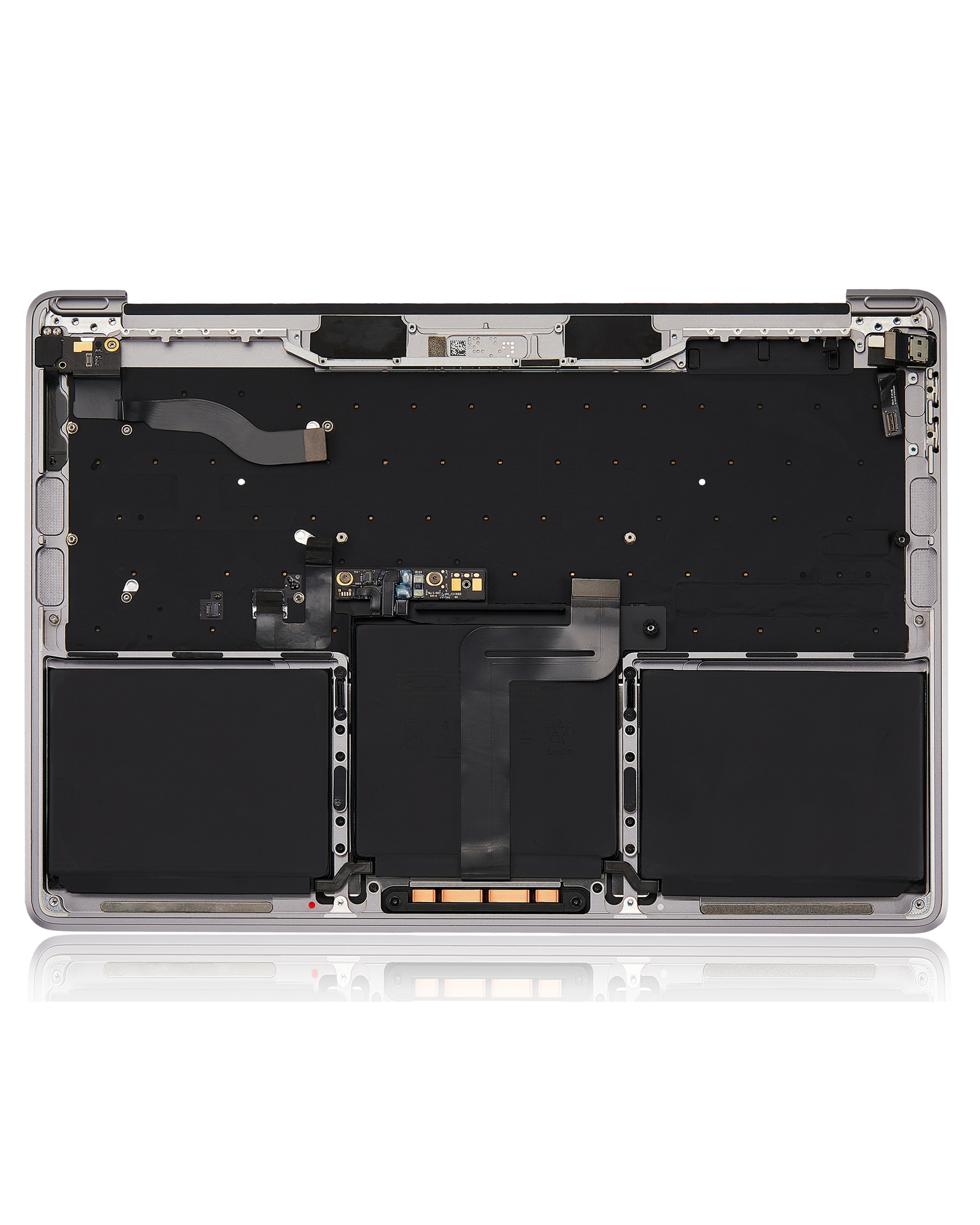 Top Case Assembly (With Battery And Keyboard) Compatible For MacBook Pro 13" (A2159 / Mid 2019) (US English) (Used OEM Pull: Grade B/C) (Space Gray)