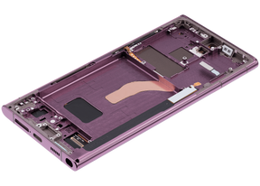 Replacement OLED Assembly With Frame Compatible For Samsung Galaxy S22 Ultra 5G (US & International Version) (Vemake) (Burgundy)
