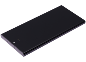 OLED Assembly With Frame Compatible For Samsung Galaxy S23 Ultra Replacement(US & International) (Refurbished) (Phantom Black)