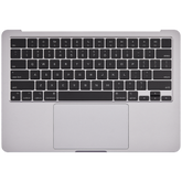 Top Case Assembly With Battery And Keyboard Compatible For MacBook Air 13" (A2681 / Mid 2022) (Space Gray) (US Keyboard)