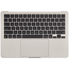 Top Case Assembly With Battery And Keyboard Compatible For MacBook Air 13" (A2681 / Mid 2022) (Starlight) (US Keyboard)
