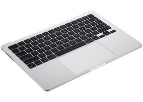 Top Case Assembly With Battery And Keyboard Compatible For MacBook Air 13" (A2681 / Mid 2022) (Silver) (US Keyboard)