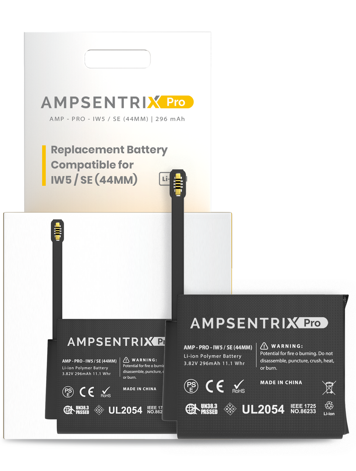 Replacement Battery Compatible For Watch Series 5 / SE (44MM) (AmpSentrix Pro)