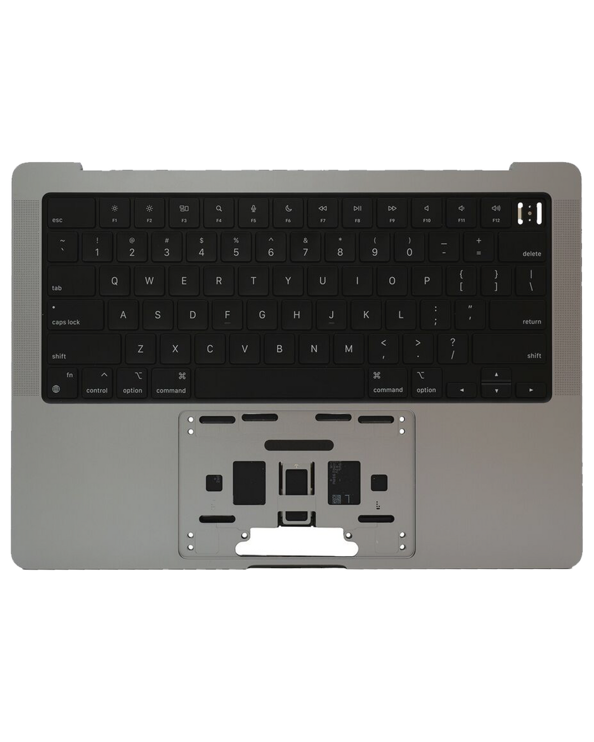 Top Case With Keyboard Compatible For MacBook Pro 14" (A2442 / Late 2021) (US Keyboard) (Space Gray)