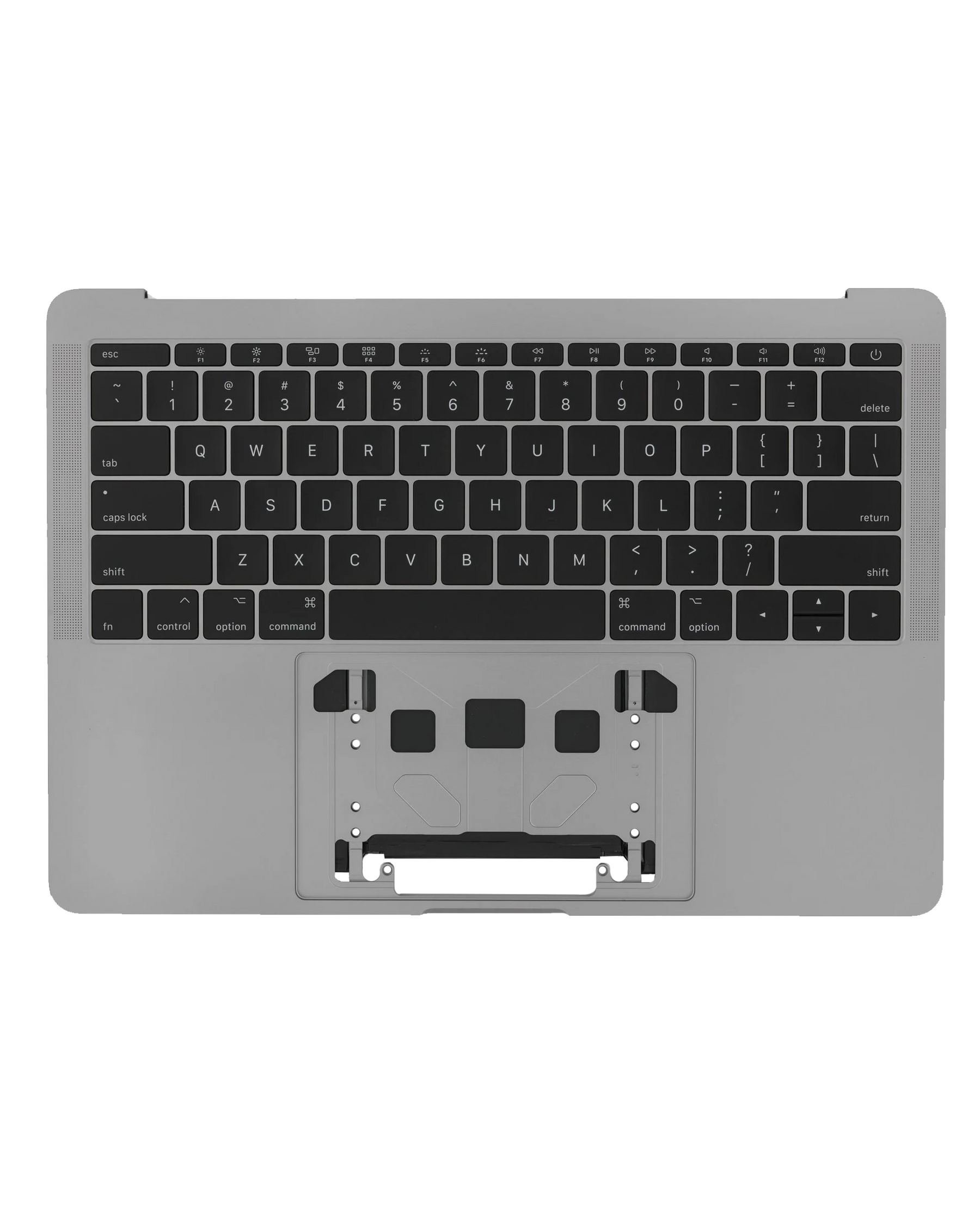 Top Case Assembly With Battery And Keyboard Compatible For MacBook Pro 13" Retina (A1708 / Late 2016) (US Keyboard) (Used OEM Pull: Grade B/C) (Space Gray)