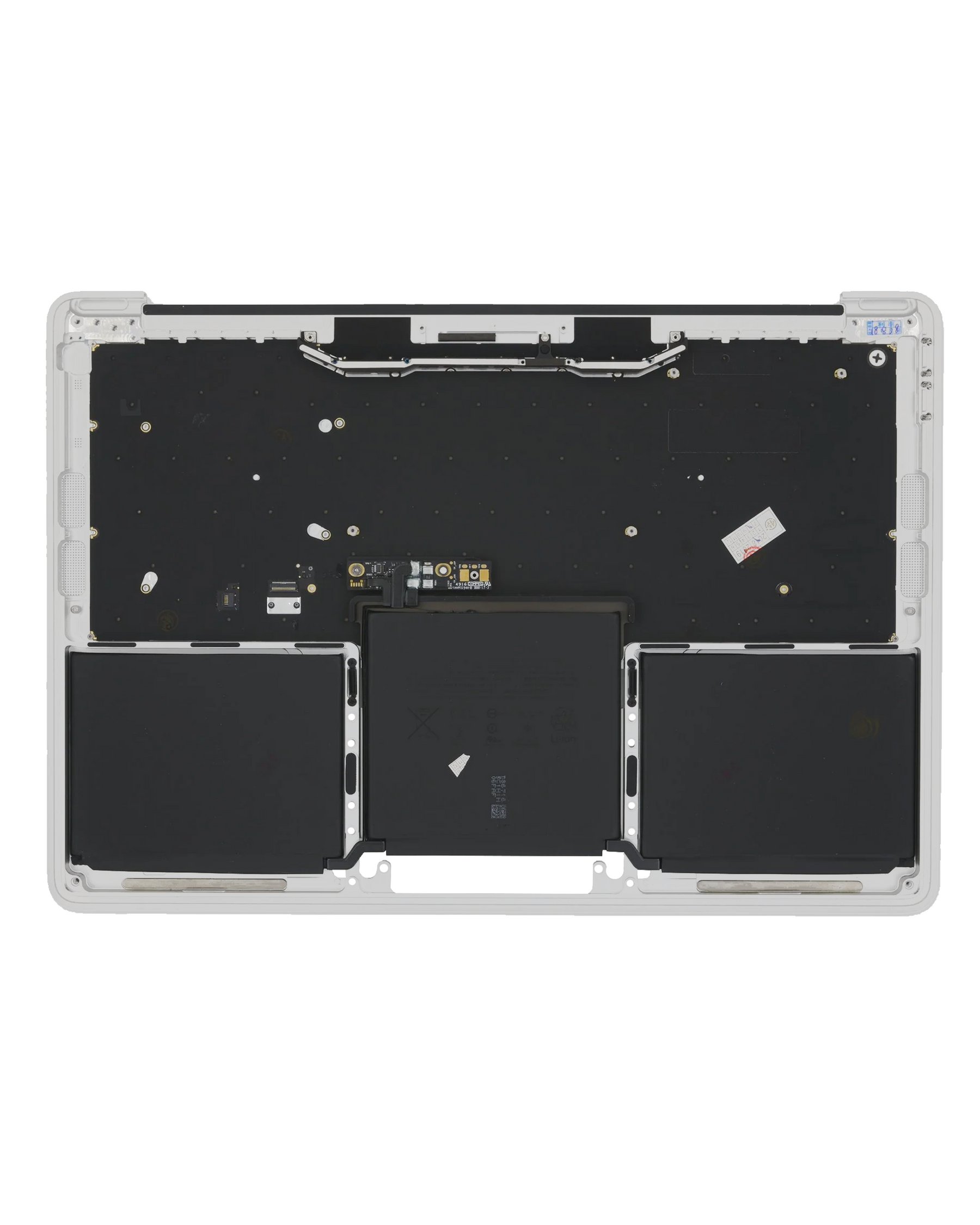 Top Case Assembly With Battery And Keyboard Compatible For MacBook Pro 13" Retina (A1708 / Late 2016) (US Keyboard) (Used OEM Pull: Grade New) (Silver)