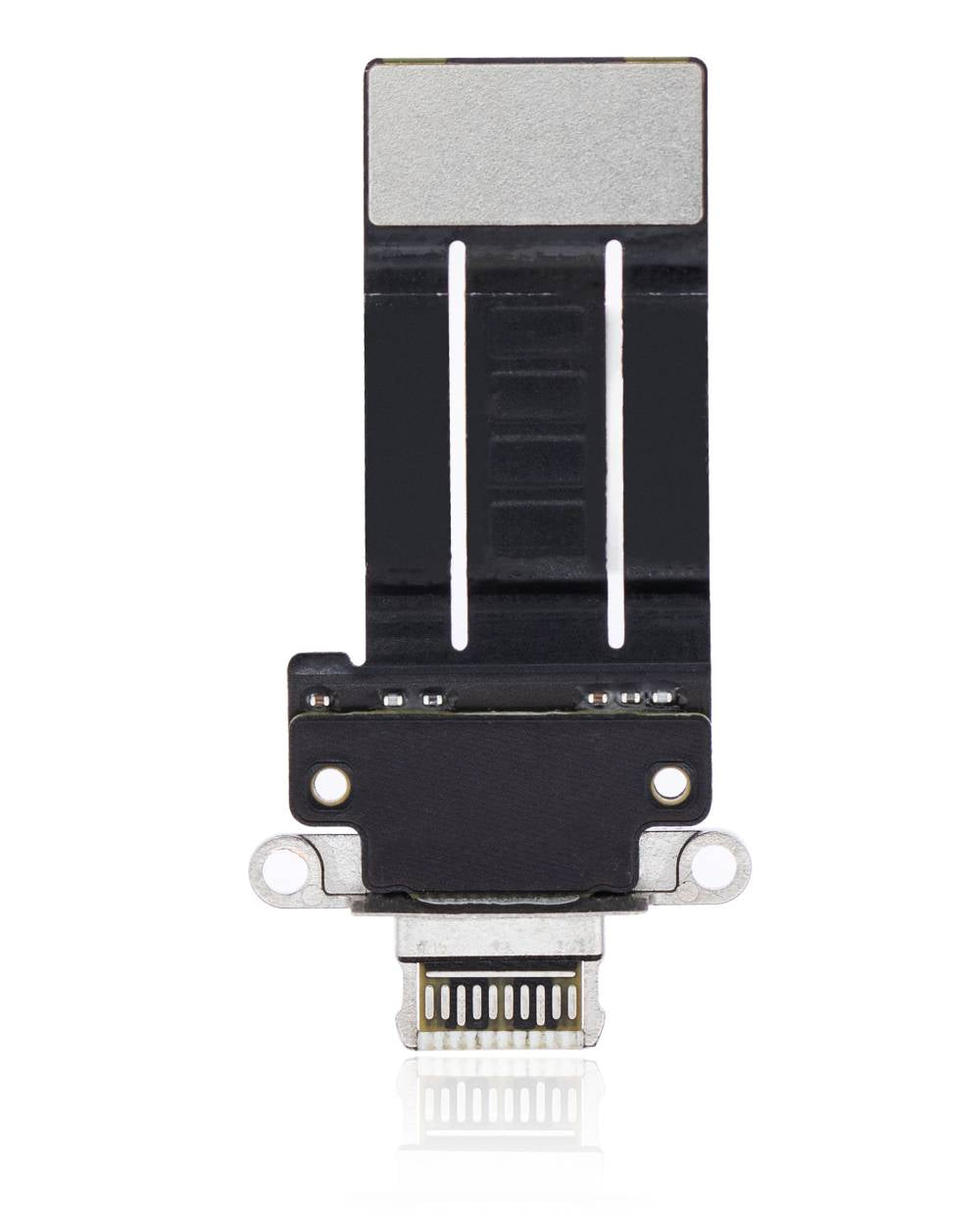 Charging Port Flex Cable Compatible For iPad Pro 11" 3rd Gen (2021) / Pro 11" 4th Gen (2022) / iPad Pro 12.9" 5th Gen (2021) / Pro 12.9" 6th Gen (2022) (Silver) (Premium)