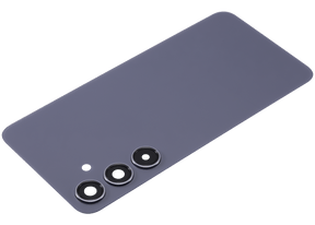 Replacement Back Cover Glass With Camera Lens Compatible For Samsung Galaxy S24 Plus 5G (No Logo) (Aftermarket Plus) (Cobalt Violet)